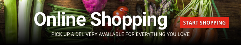 Online Shopping. Curbside pickup for everything you love.